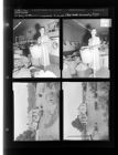 Launderette; High water surrounding house (4 Negatives (July 15, 1959) [Sleeve 30, Folder c, Box 18]
